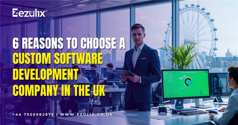 Custom Software Development Company in the UK         